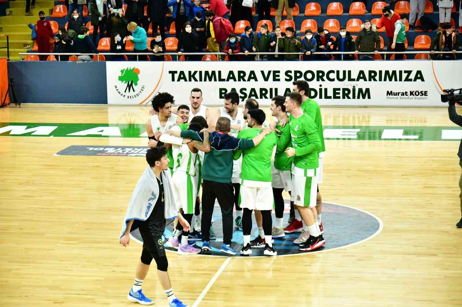 Türkiye Basketbol Ligi’nde liderlik koltuğuna Mamak oturdu #ankara