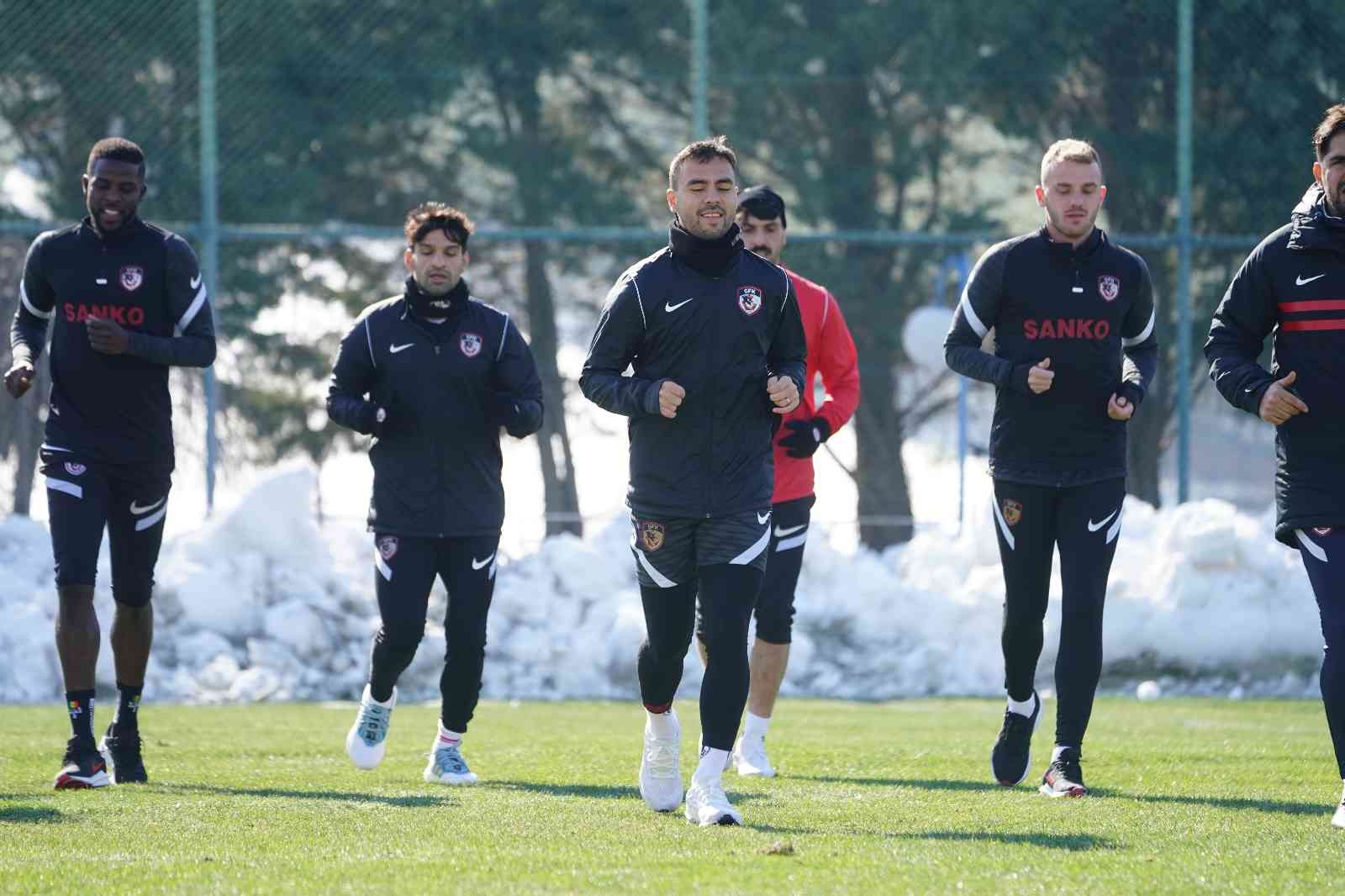 Gaziantep FK, Kasımpaşa maçı hazırlıklarına başladı #gaziantep