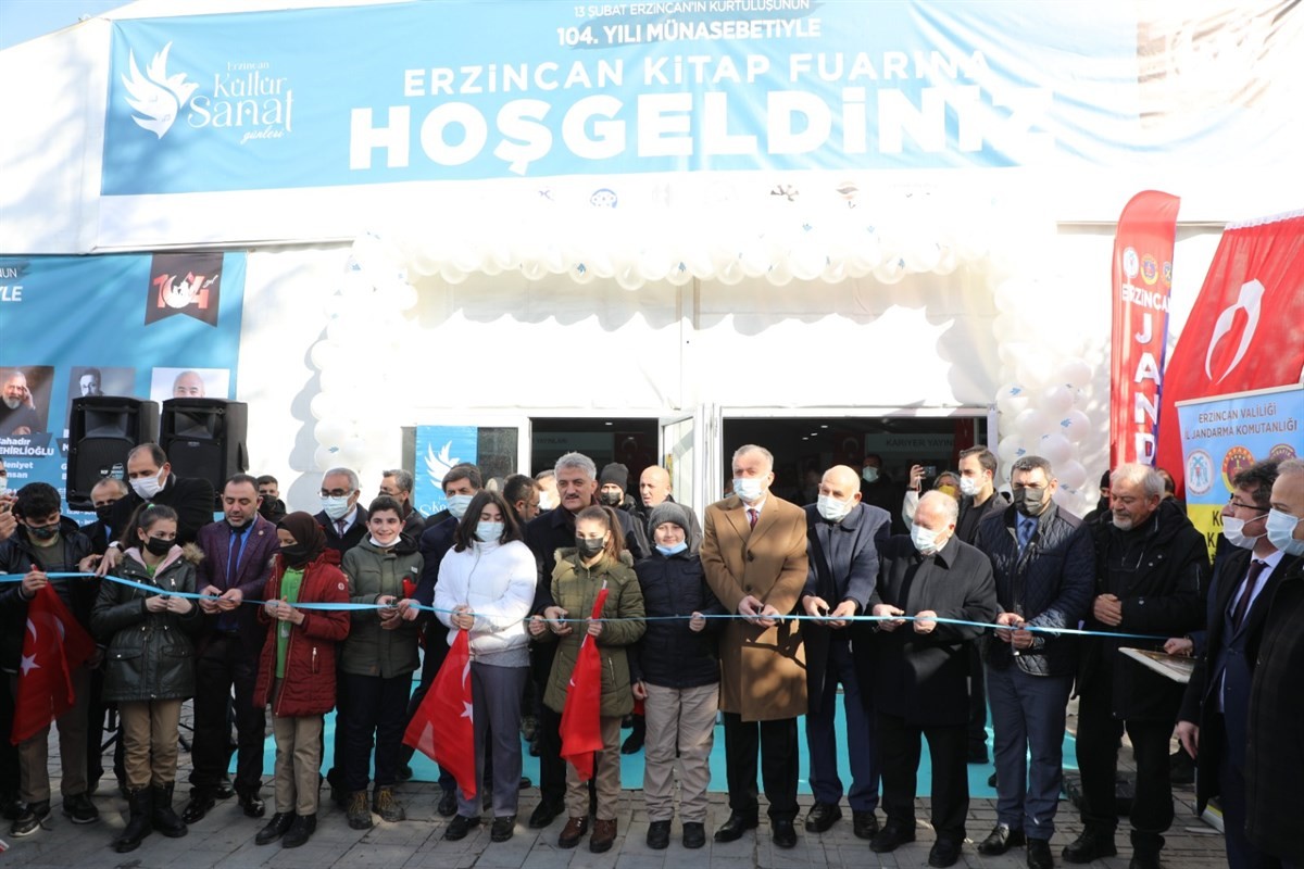 Erzincan’da kitap fuarı açıldı #erzincan