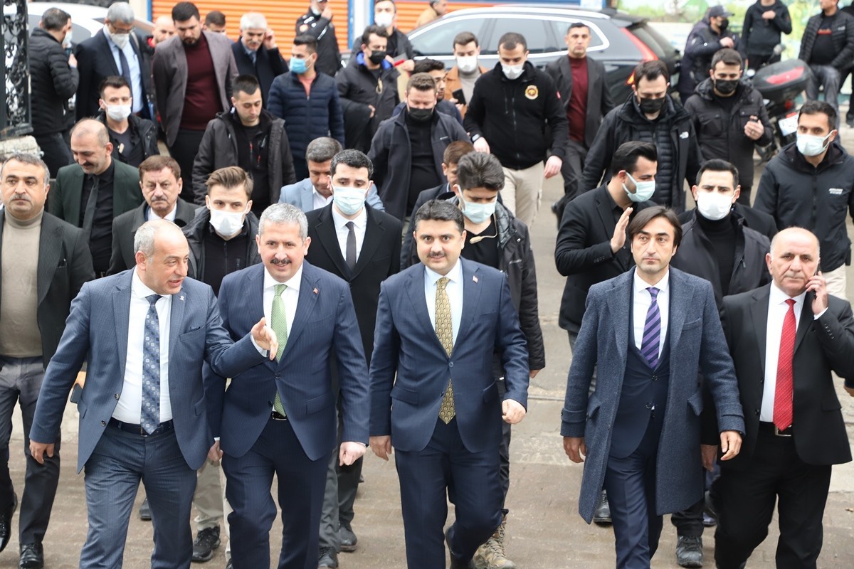 Hazine ve Maliye Bakan Yardımcısı Mahmut Gürcan, Cizre’de