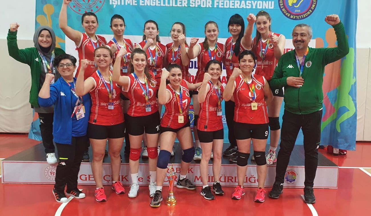 Voleybol takımı Türkiye Şampiyonu oldu #kocaeli