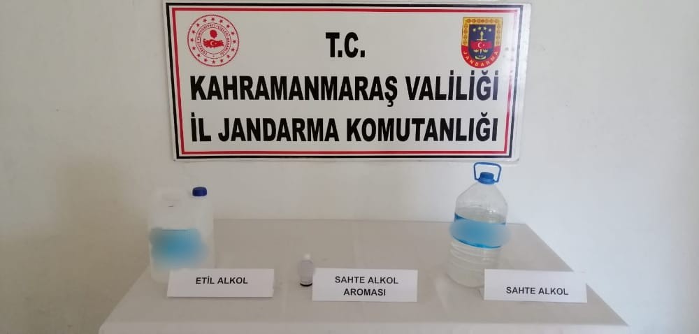 Kahramanmaraş’ta sahte alkol operasyonu #kahramanmaras
