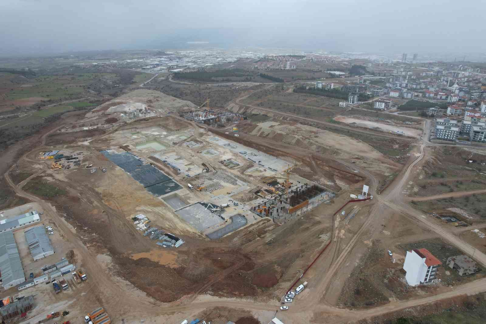 Denizli Şehir Hastanesi inşaatı yükseliyor #denizli