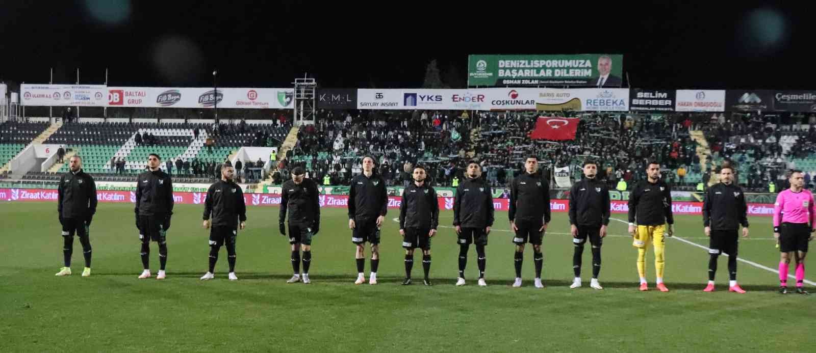 Ziraat Türkiye Kupası: Denizlispor: 0 - Trabzonspor: 1 (İlk yarı) #denizli