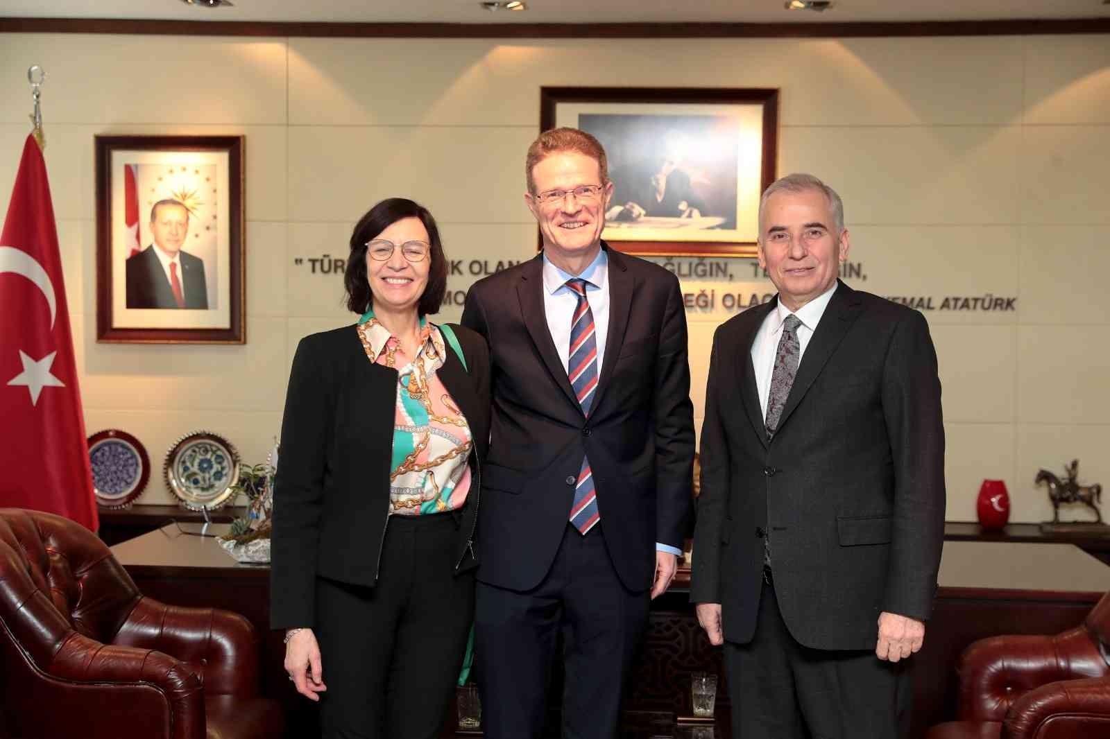 AB Büyükelçisi Meyer-Landrut’tan Başkan Zolan’a ziyaret #denizli