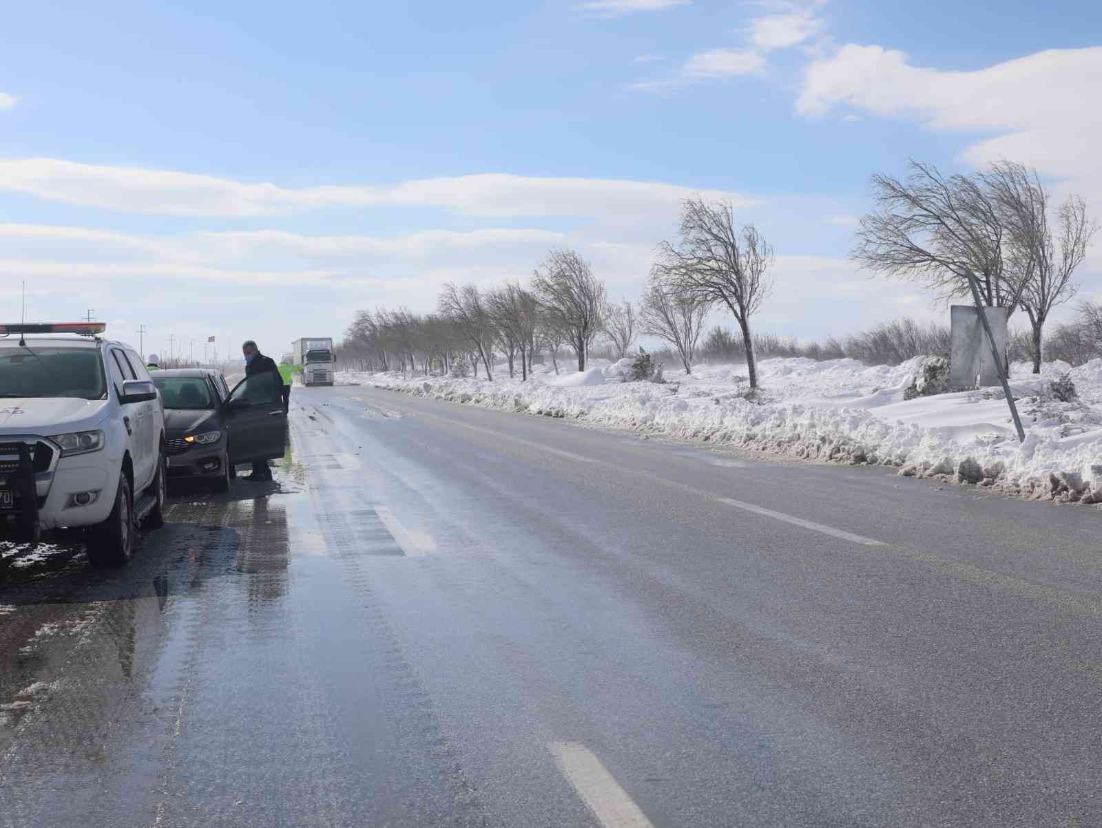 Konya’nın kapalı olan tüm şehirler arası yolları ulaşıma açıldı #konya