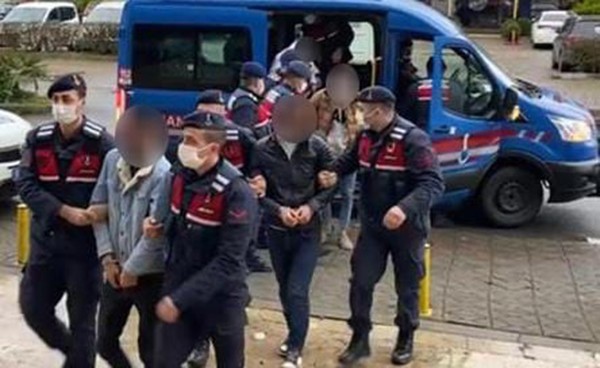 Trabzon’da üç hırsızlık olayı aydınlatıldı, 8 şüpheli yakalandı
