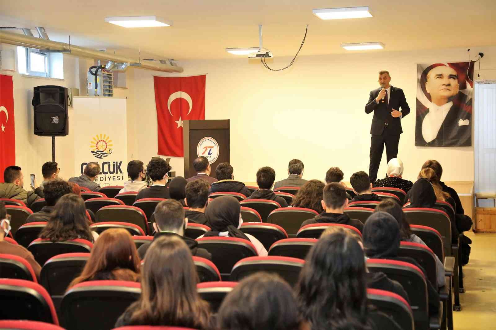 Başkan Sezer, lise öğrencileriyle buluştu #kocaeli
