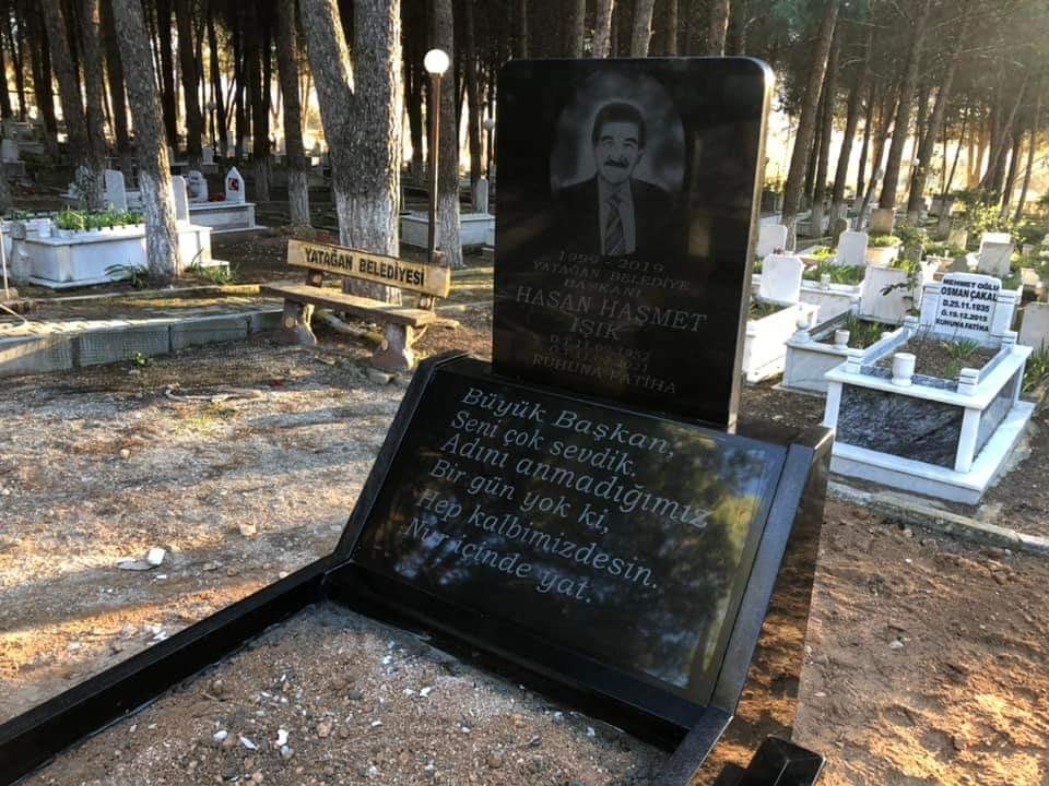Hasan Haşmet Işık’ın mezarı 1 yıl sonra yapıldı #mugla