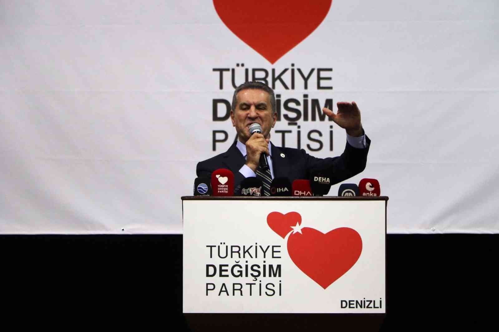 Sarıgül: “Türkiye’nin kurtuluşu ekonomik milliyetçilik” #denizli