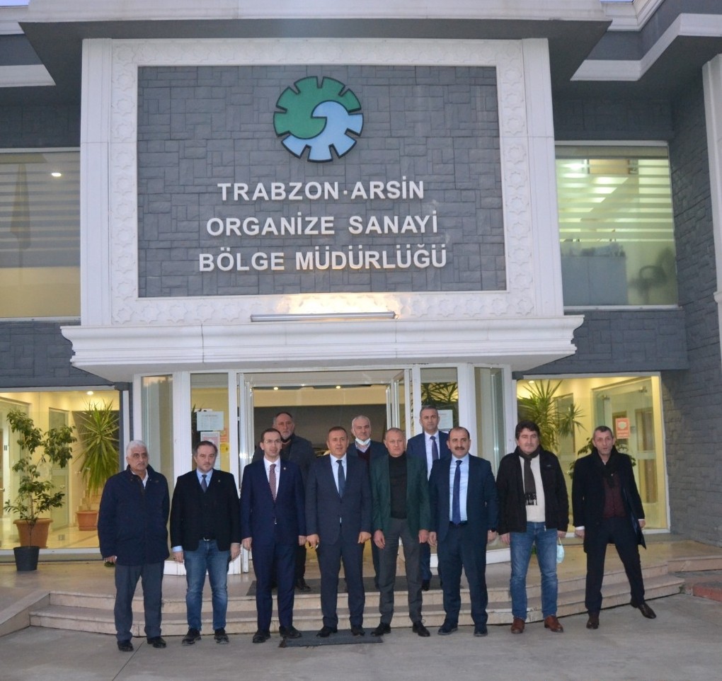 Milletvekili Cora’dan Trabzon Arsin OSB’ye ziyaret