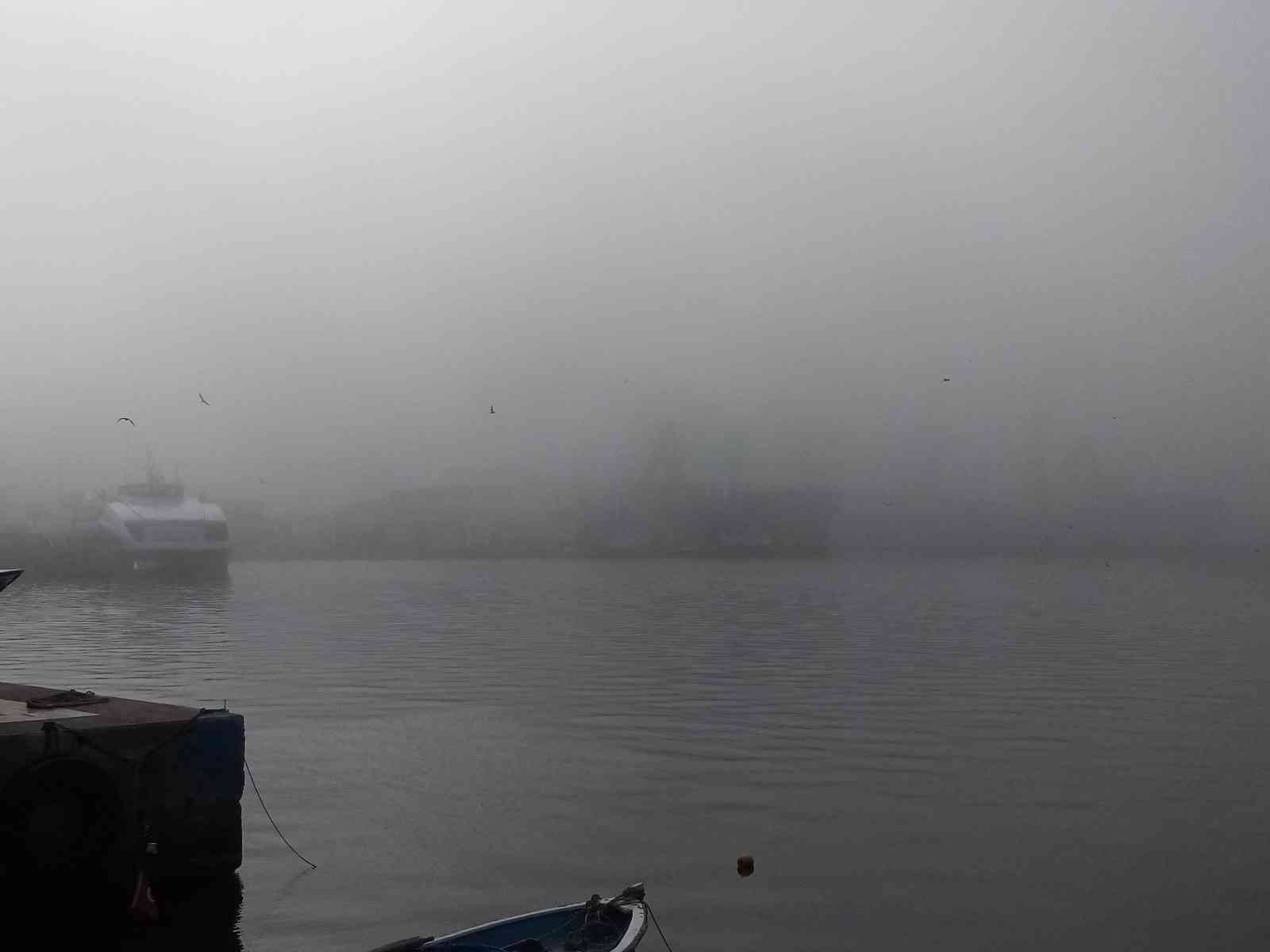 Bandırma’da yoğun sis ulaşımını olumsuz etkiledi #balikesir
