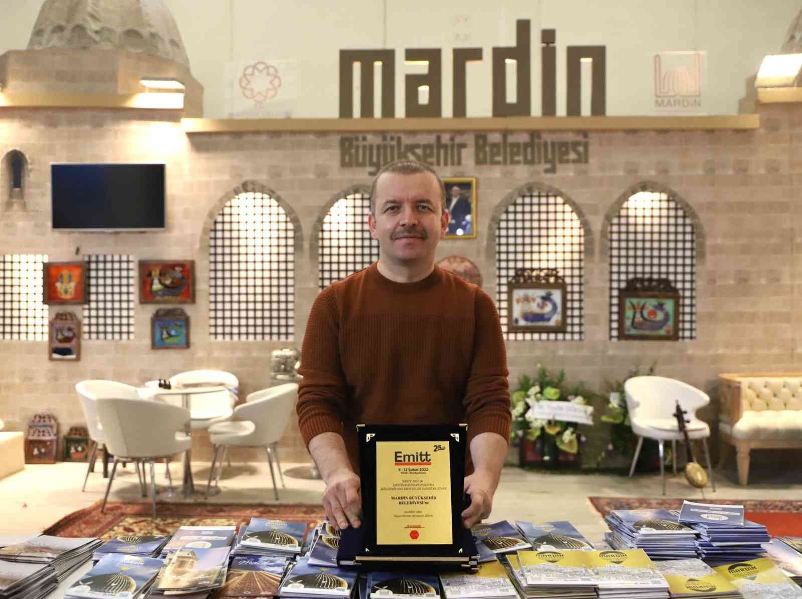 Mardin Büyükşehir Belediyesi EMITT 2022 Fuarı’nda ödül aldı #mardin