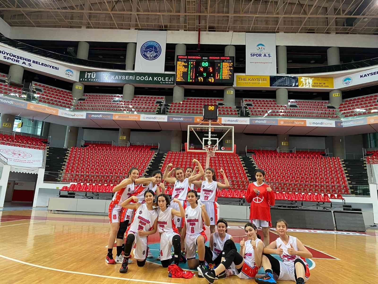 MSK U14 Kız Basketbol Takımı, Anadolu Şampiyonasına katılmaya hak kazandı #mersin