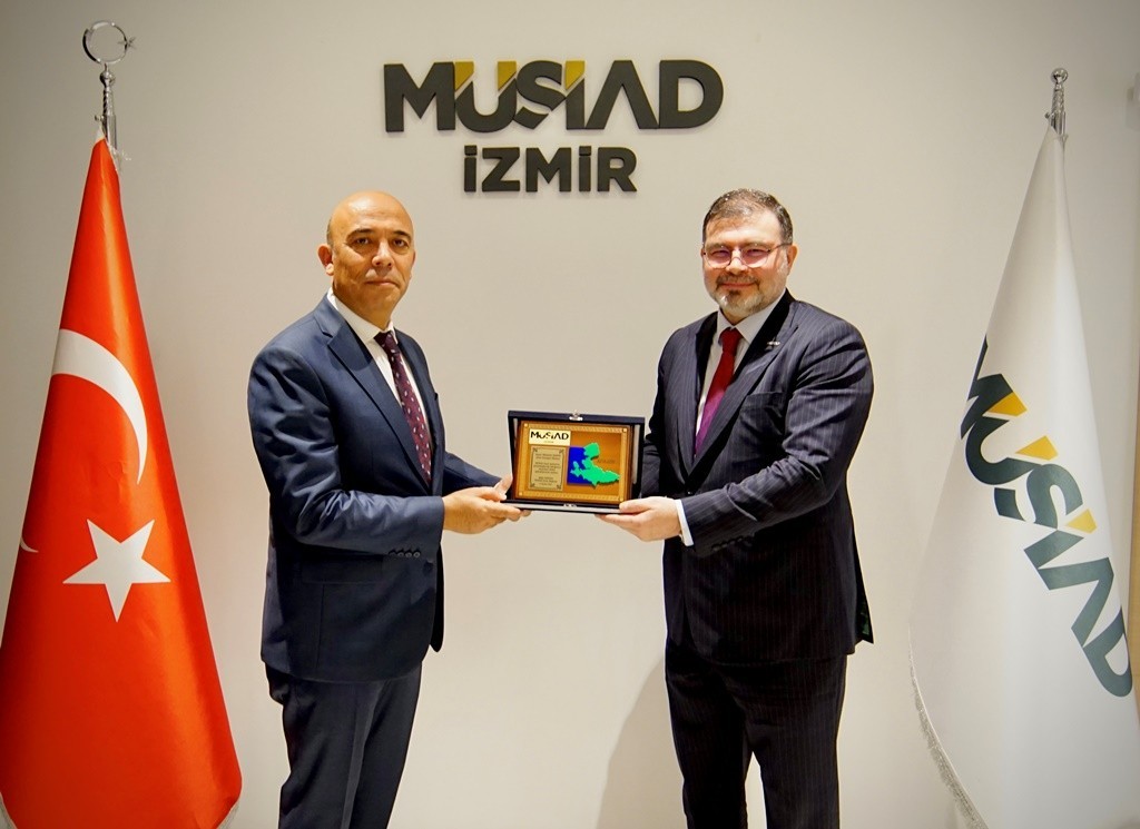 İzmir İl Emniyet Müdürü Şahne, MÜSİAD İzmir’i ziyaret etti #izmir