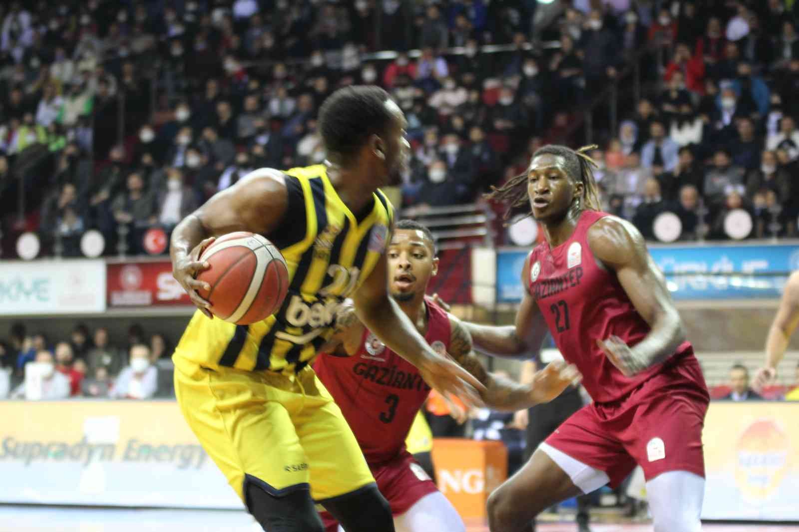 ING Basketbol Süper Ligi: Gaziantep Basketbol: 70 - Fenerbahçe Beko: 86 #gaziantep