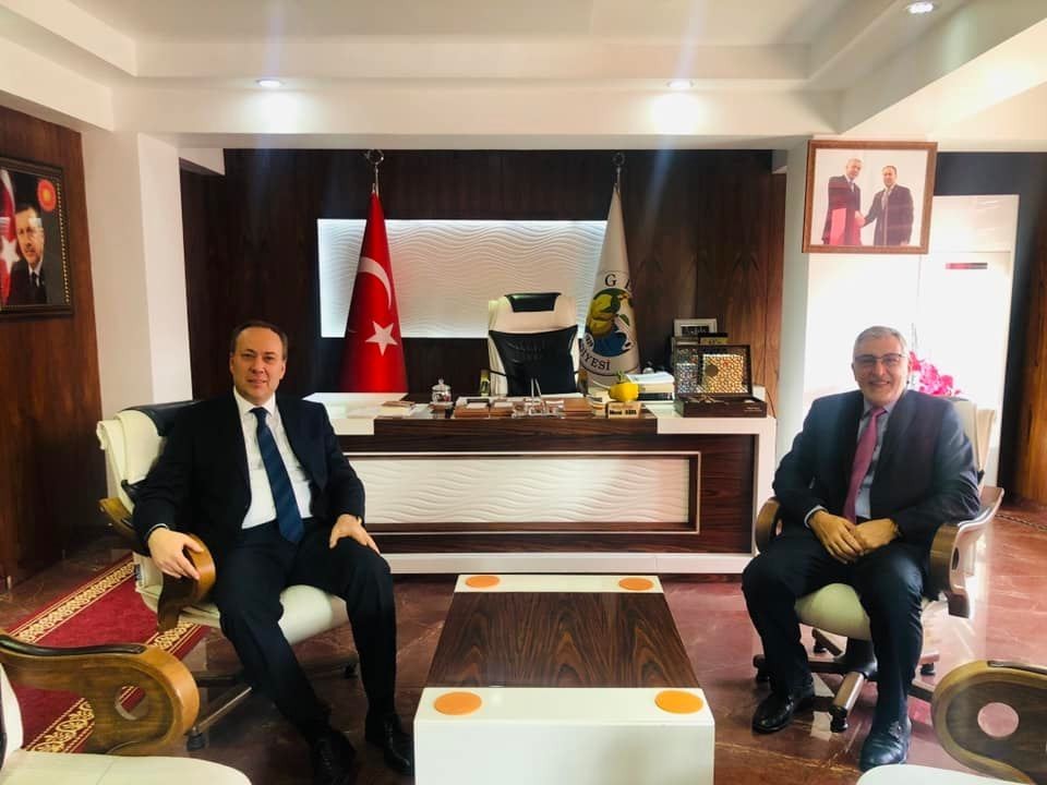 Başkan Bozkurt’tan Geyve Belediye Başkanı Kaya’ya ziyaret #eskisehir
