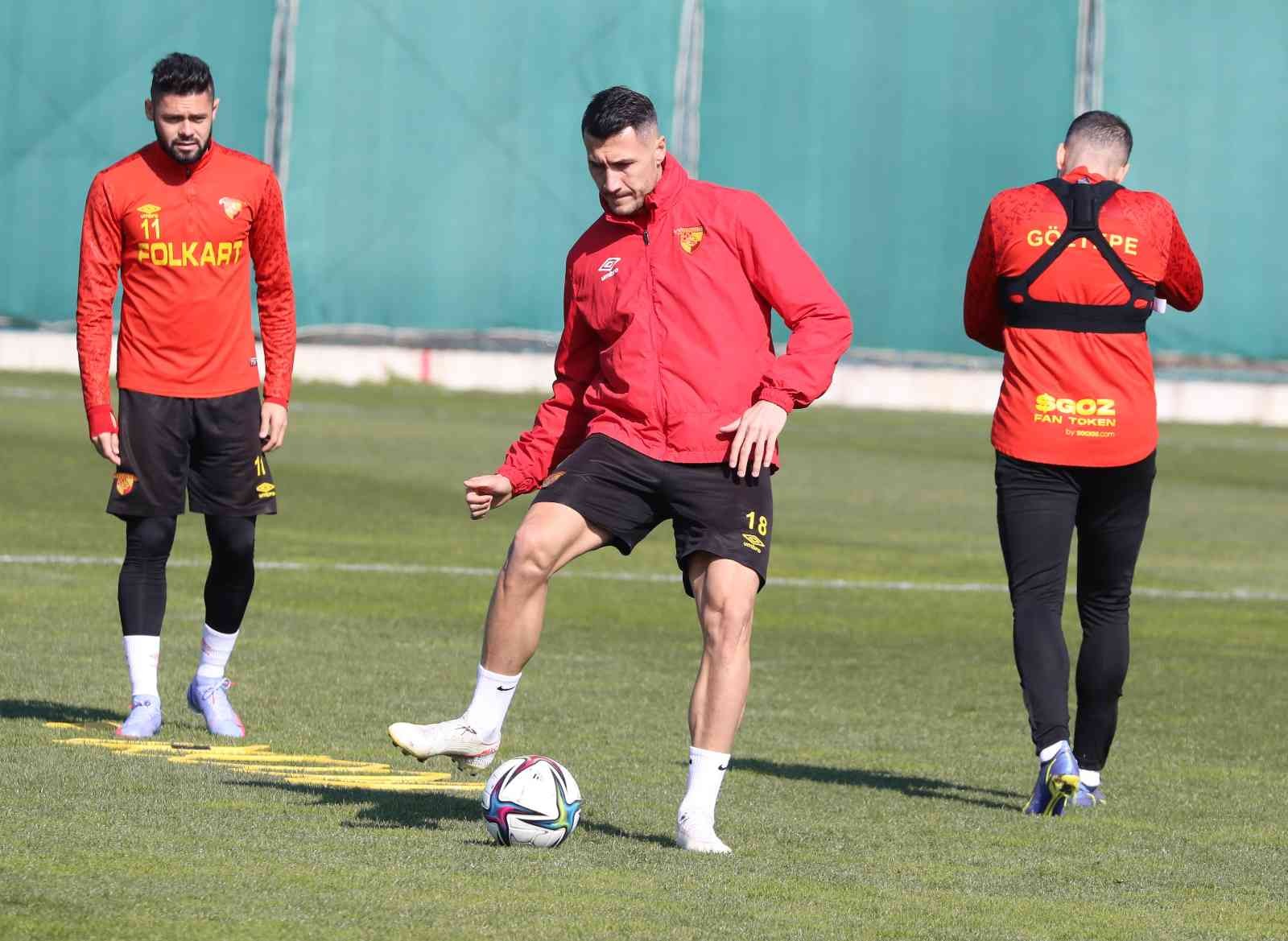 Göztepe’de Galatasaray maçı hazırlıkları başladı #izmir