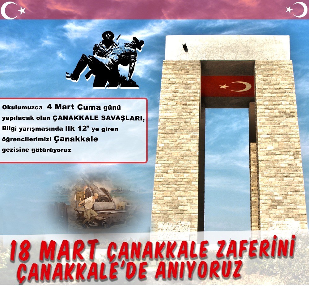 Hisarcık’ta Çanakkale gezisi için Bilgi Yarışması #kutahya