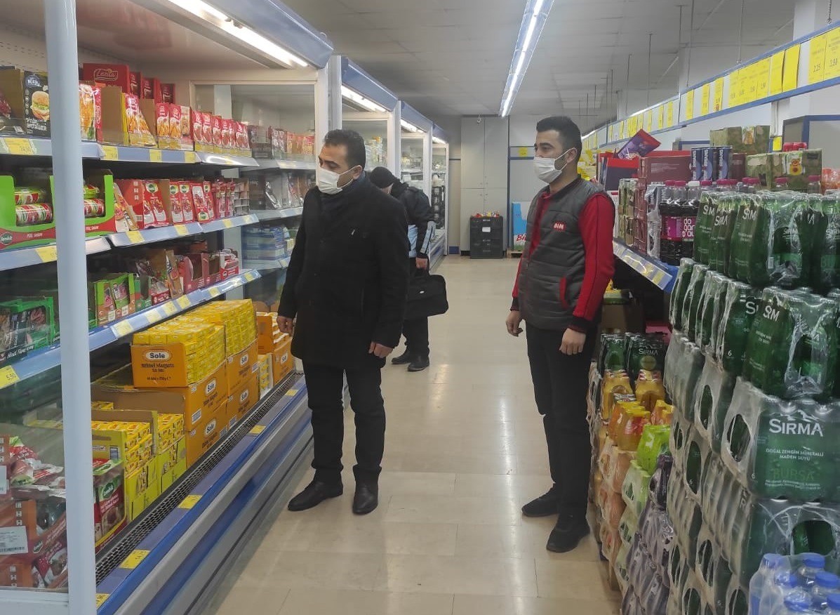 Sungurlu’da marketlerde KDV denetimi yapıldı