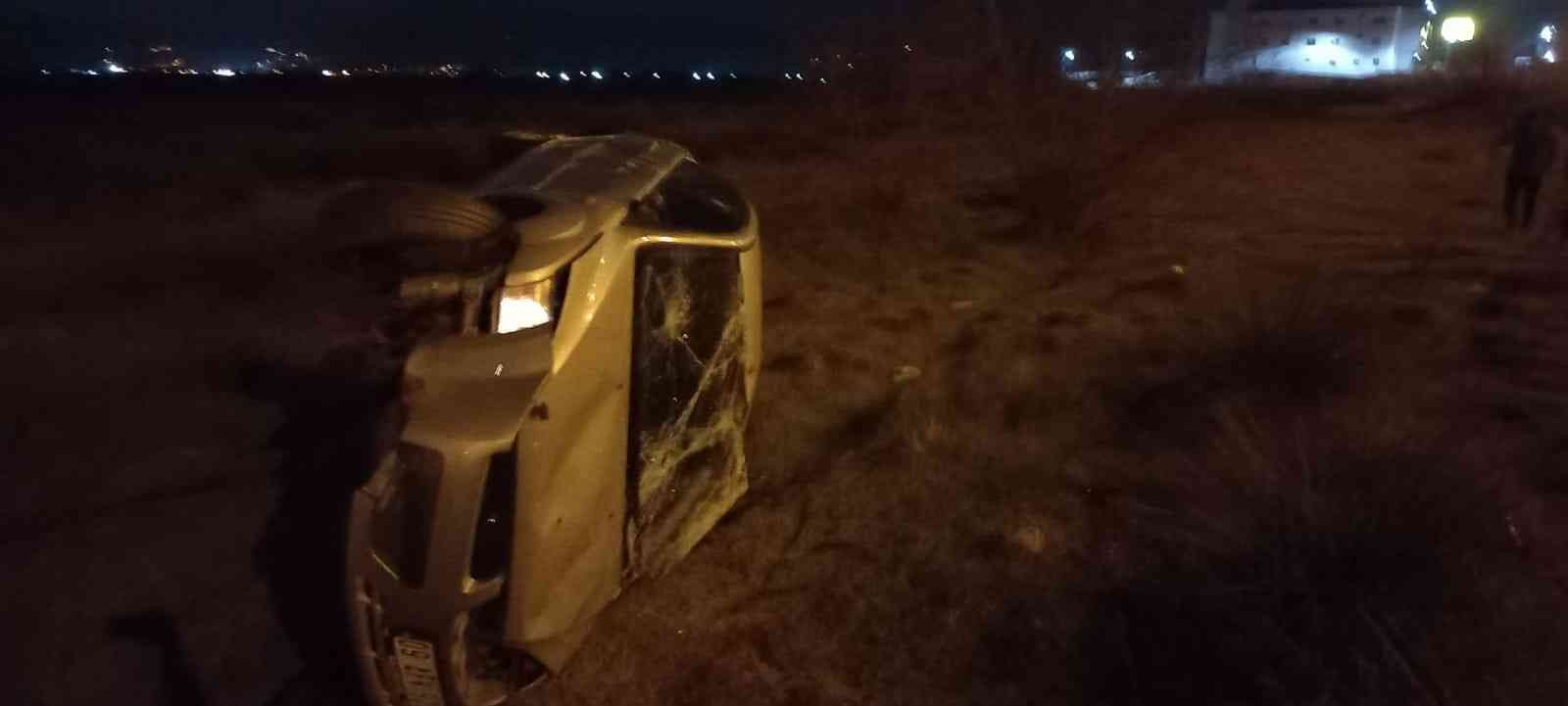 Aydın’da otomobil araziye uçtu: 1 yaralı #aydin