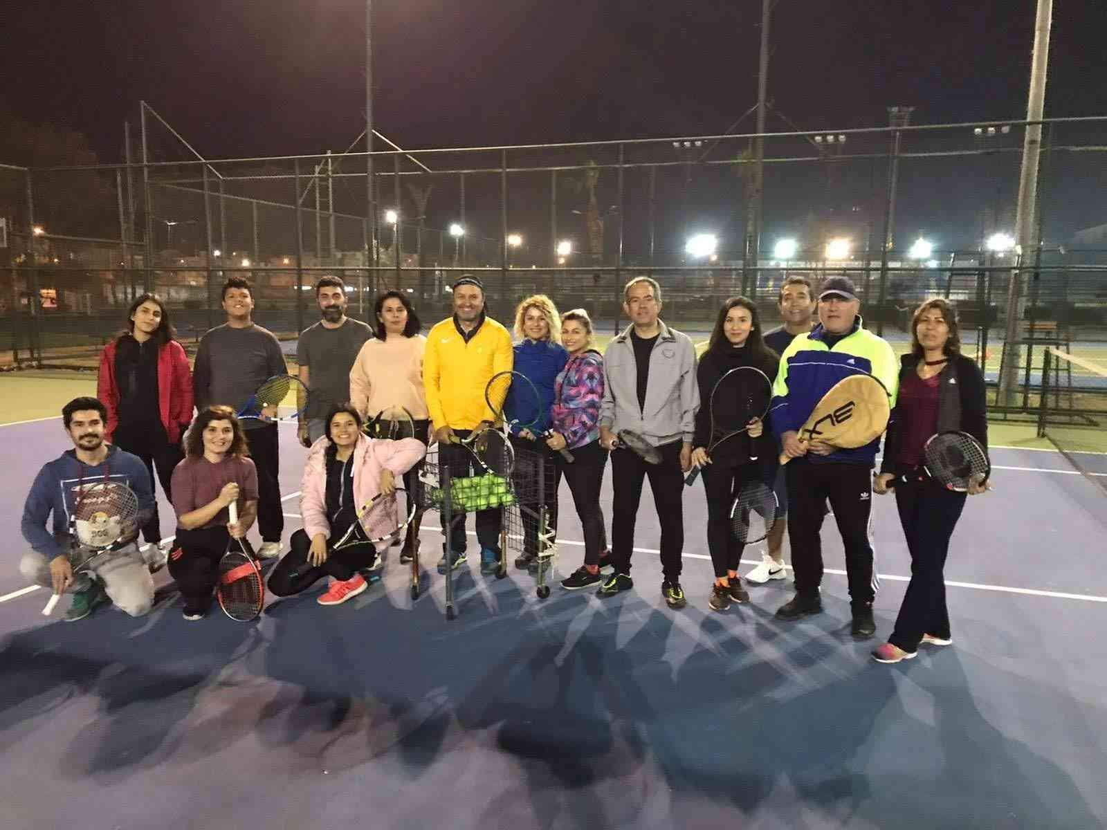 Kepez’den ücretsiz tenis kursları #antalya