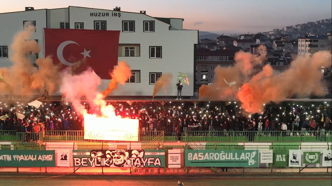 Amatör takımın şampiyonluk kutlaması Süper Lig’i aratmadı #kocaeli