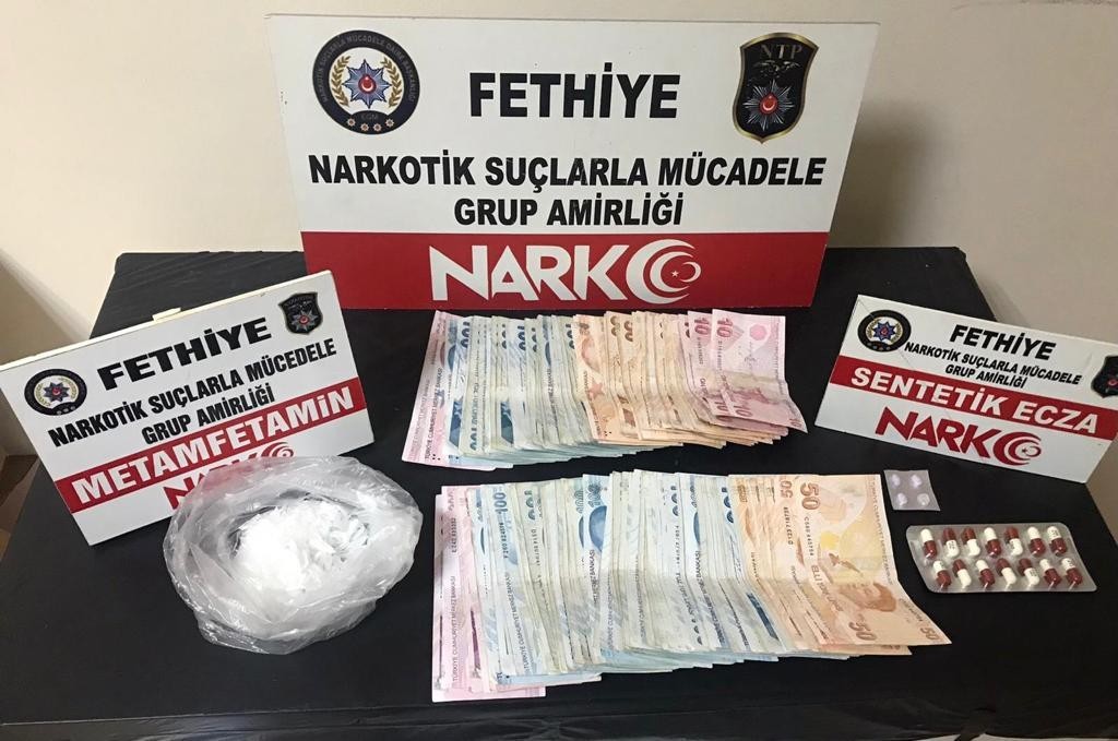 Fethiye’de uyuşturucu operasyonunda 2 kişi tutuklandı