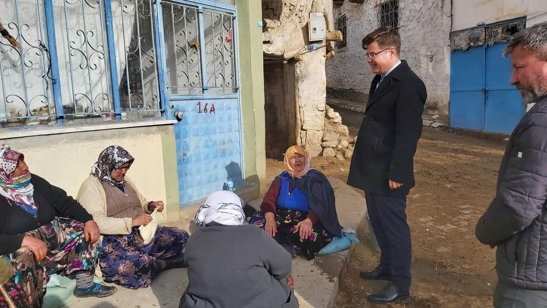 Kaymakam Düzgün’den köy ziyareti