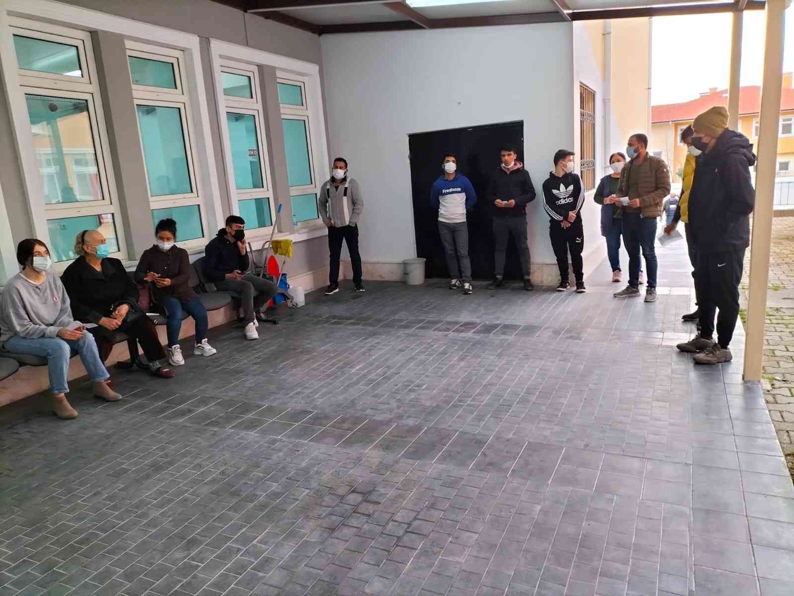 Köyceğiz’de Sınav Merkezi açılarak, ilk sınav yapıldı #mugla