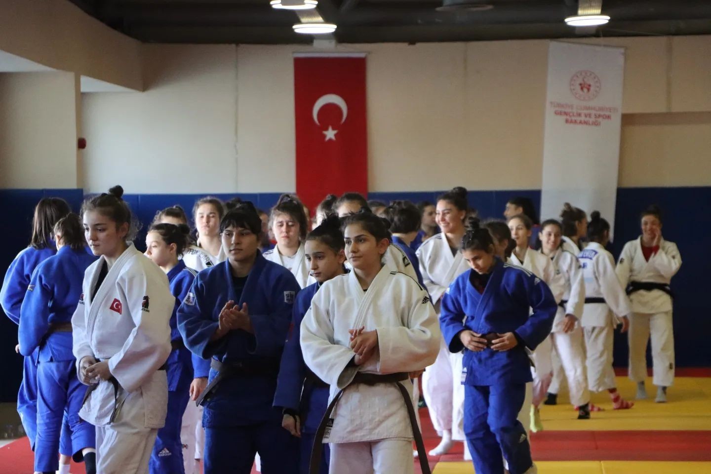 Ümit Milli Kadın Judo Takımı, Burdur’da kampa girdi #burdur