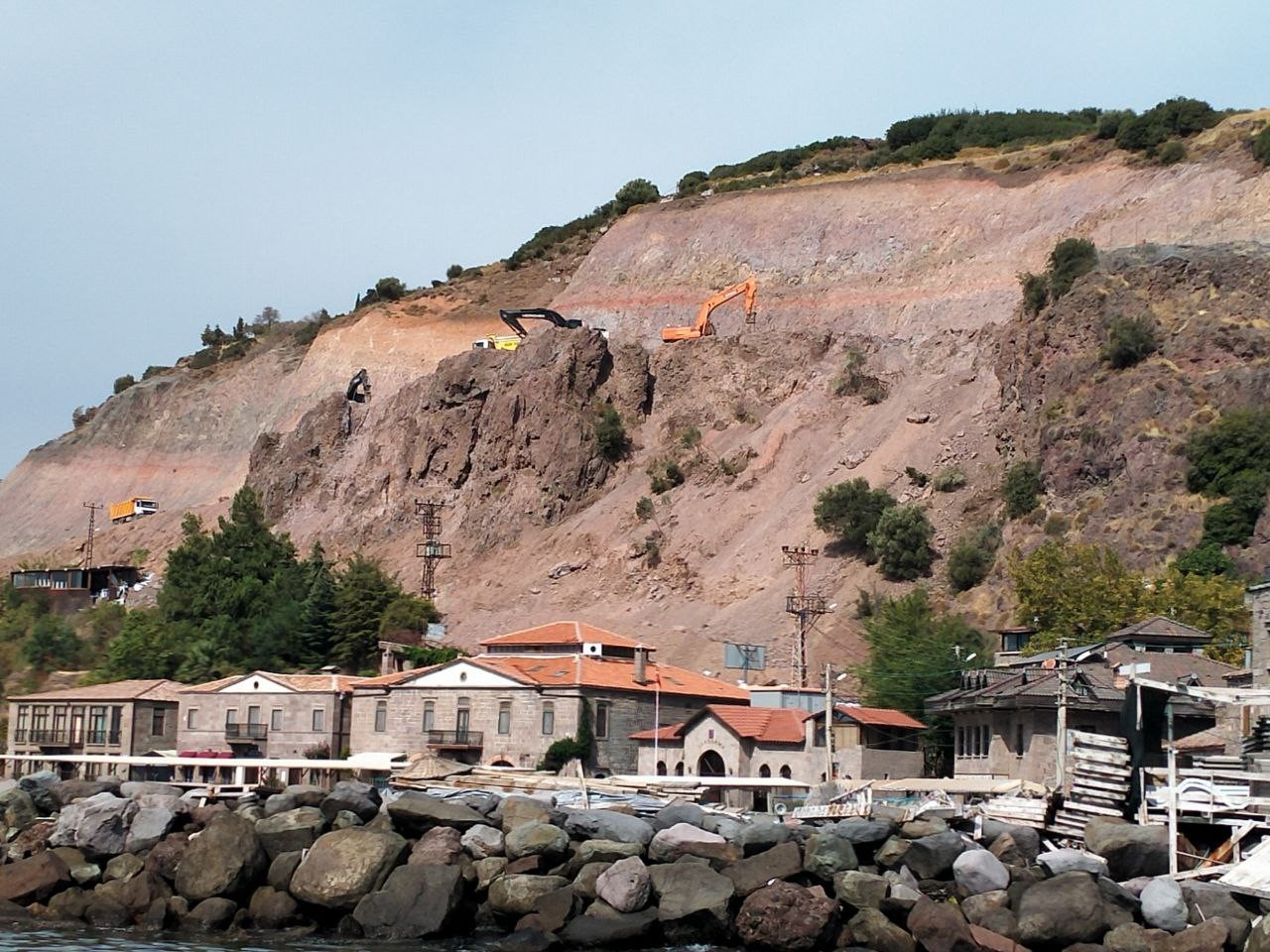 Assos’taki kaya ıslahı projesine yürütmeyi durdurma kararı #canakkale