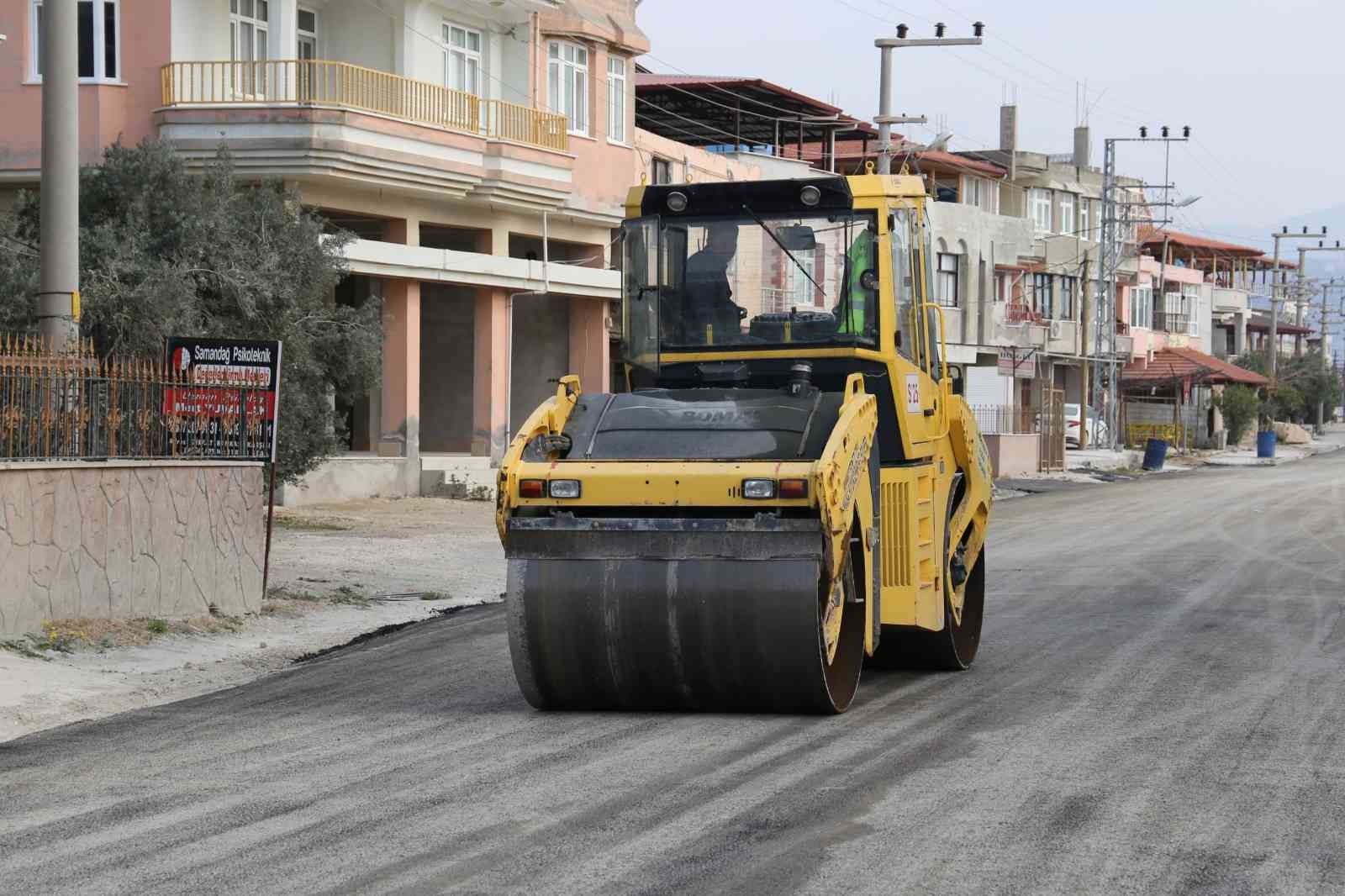 Samandağ’a 11 kilometre beton asfalt