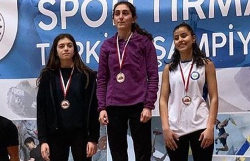 Malatyalı Sporcu Balık, tırmanışta Türkiye Şampiyonu oldu #malatya