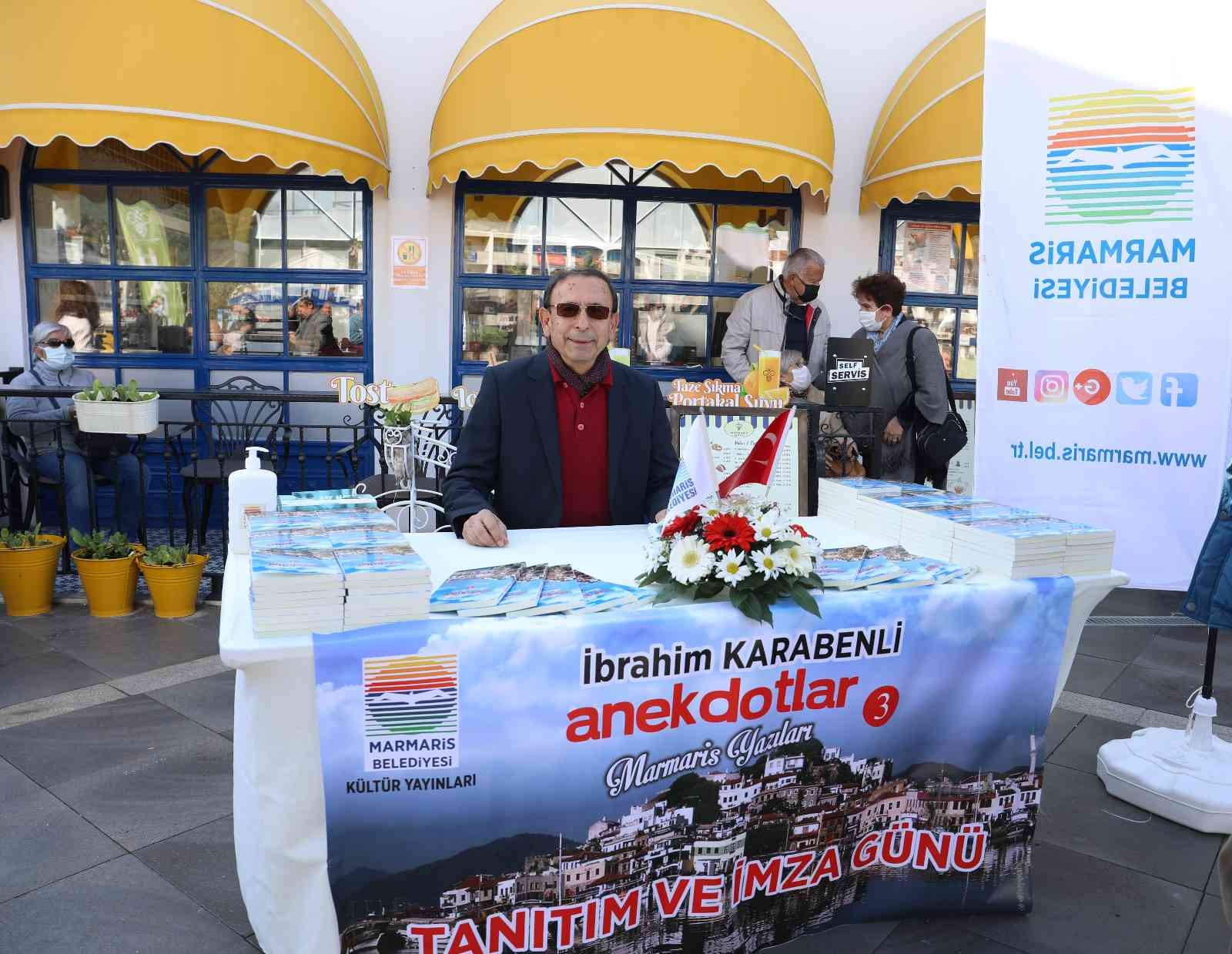Marmarisli yazar Karabenli’nin ’Anekdotlar-3’ kitabı belediye kültür yayınları kapsamında basıldı #mugla