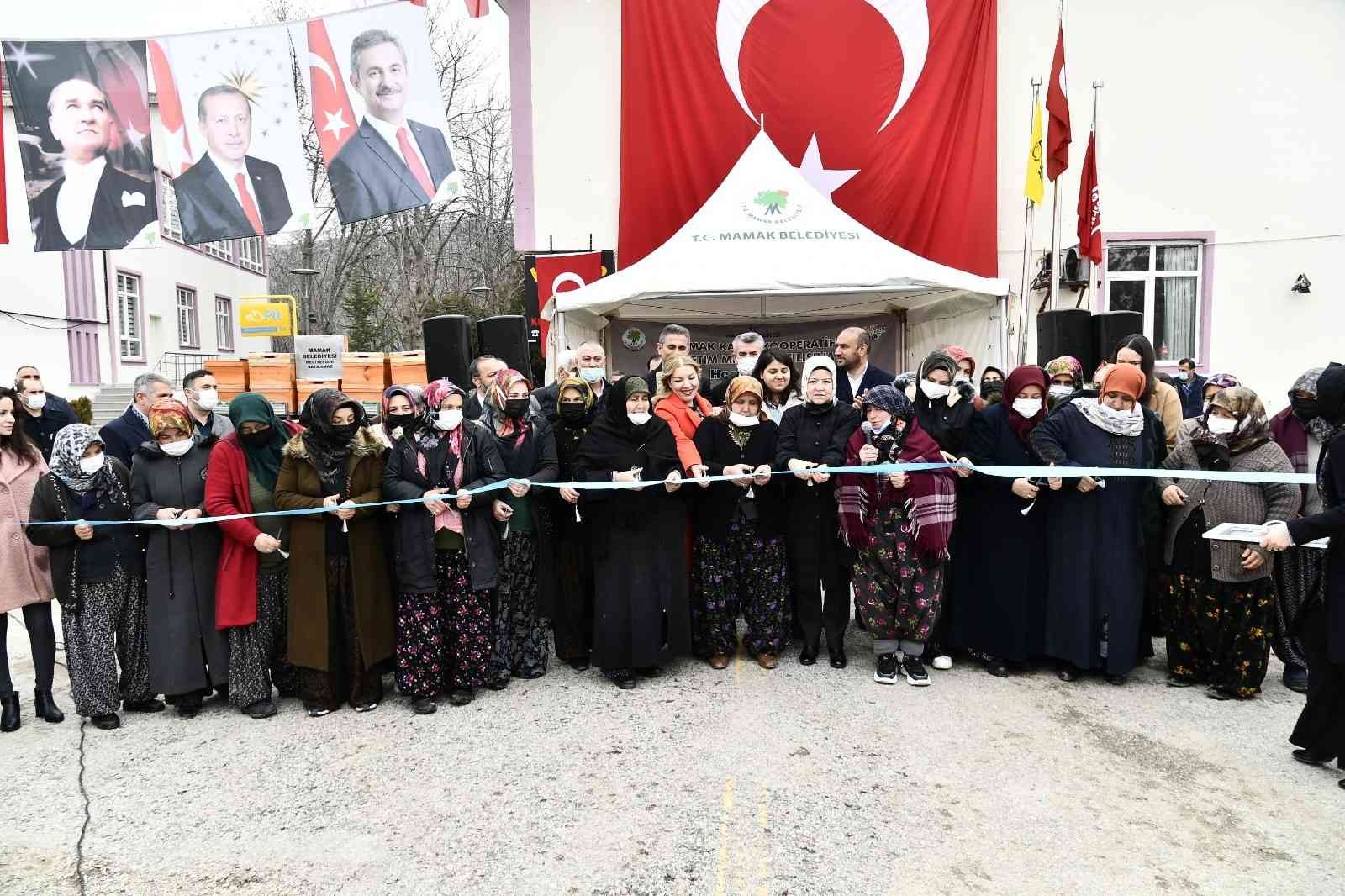 Mamak Kadın Kooperatifi hizmete açıldı #ankara