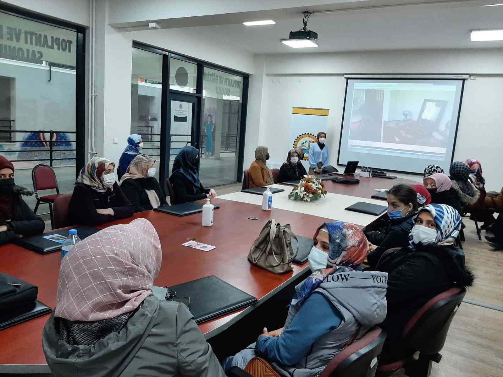 Üreten kadınlara eğitimler devam ediyor #duzce