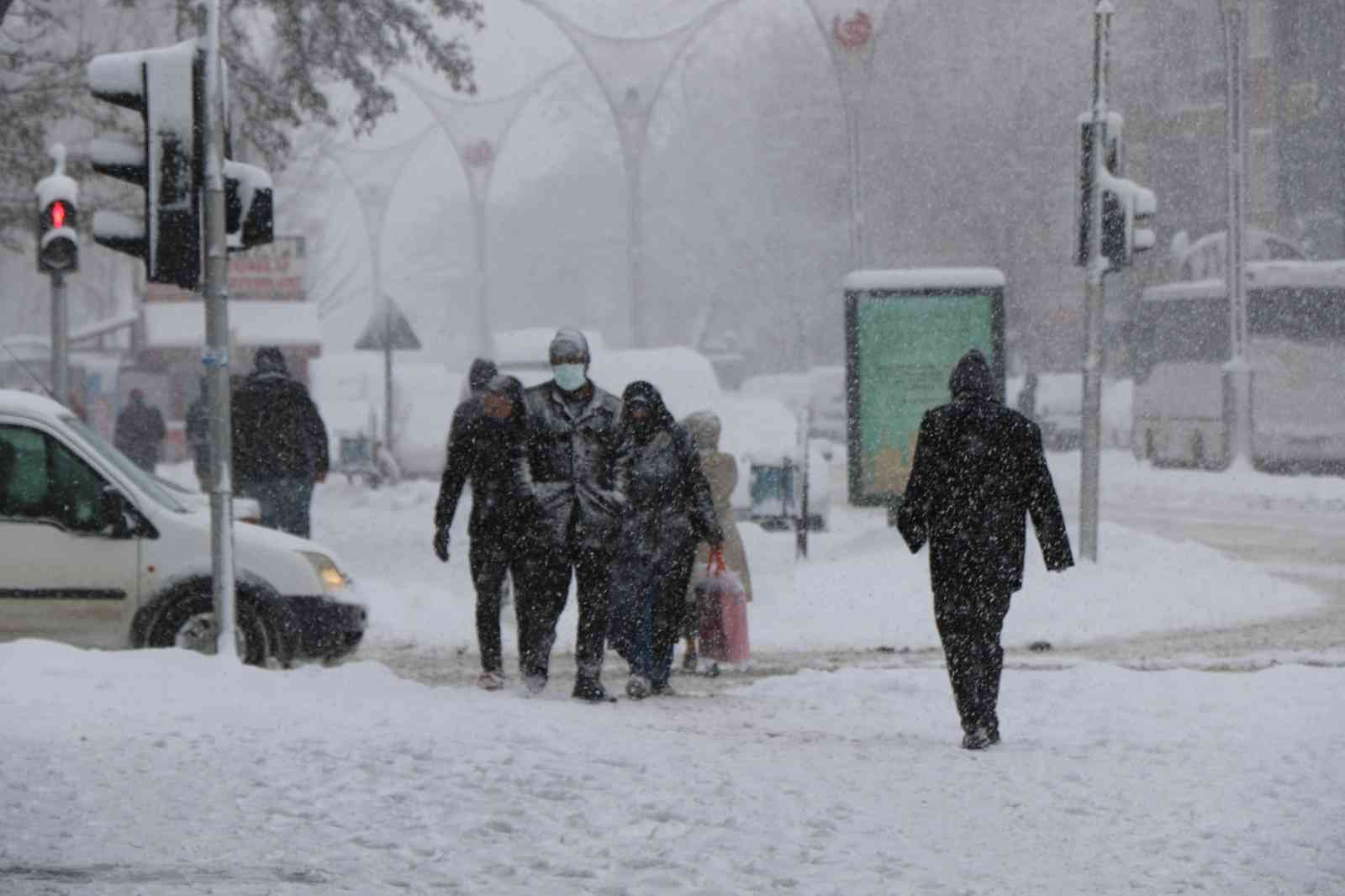 Erzincan’da yoğun kar yağış bekleniyor! #erzincan