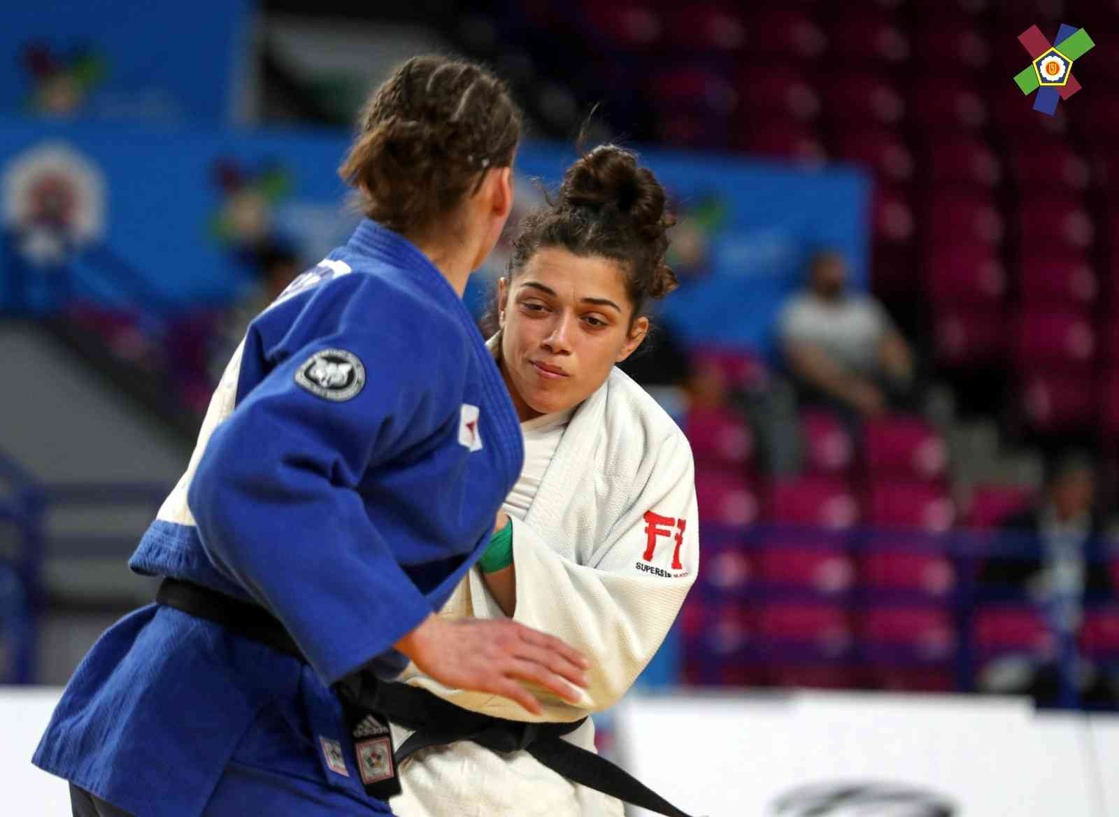 Judocu Fidan Ögel, Avrupa’da bronz madalya kazandı #manisa