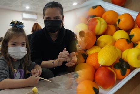 Minik öğrenciler Osmanlı mirası mis meyve sabunu yapmayı öğrendi #edirne
