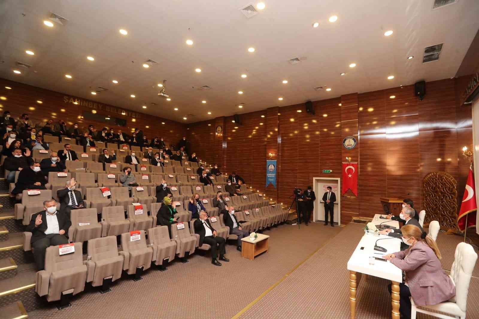 Şahinbey Belediyesi Mart ayı meclis toplantısı yapıldı #gaziantep