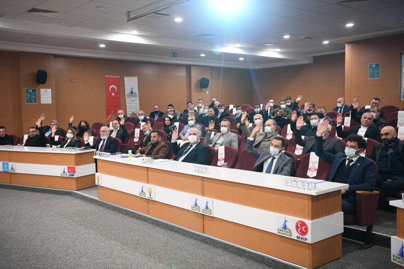 Kartepe Belediyesi’nin mart ayı meclis toplantısı yapıldı