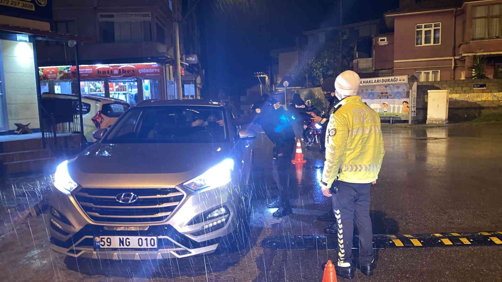 Bekçiler asayiş uygulaması yaptı #zonguldak