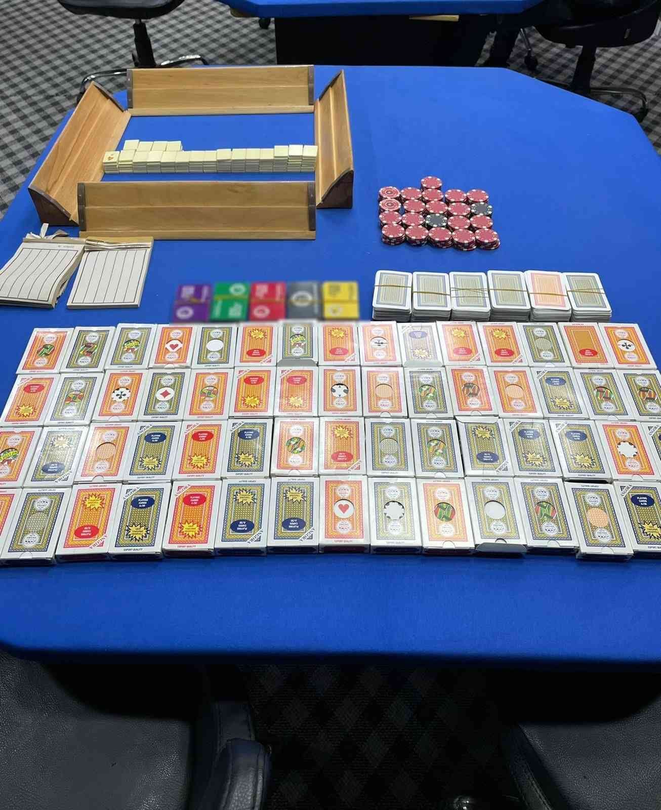 Bakırköy ve Bağcılar’da kumar operasyonu, yaklaşık 10 bin TL ceza kesildi