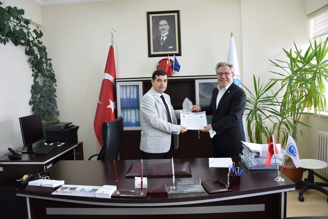 Tomarza Meslek Yüksekokulu’nda devir teslim töreni yapıldı