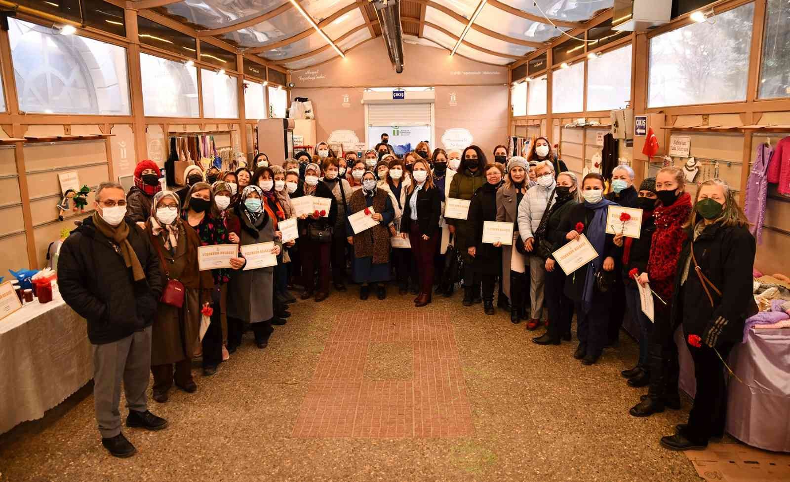 Tepebaşı’ndan emekçi kadınlara kutlama