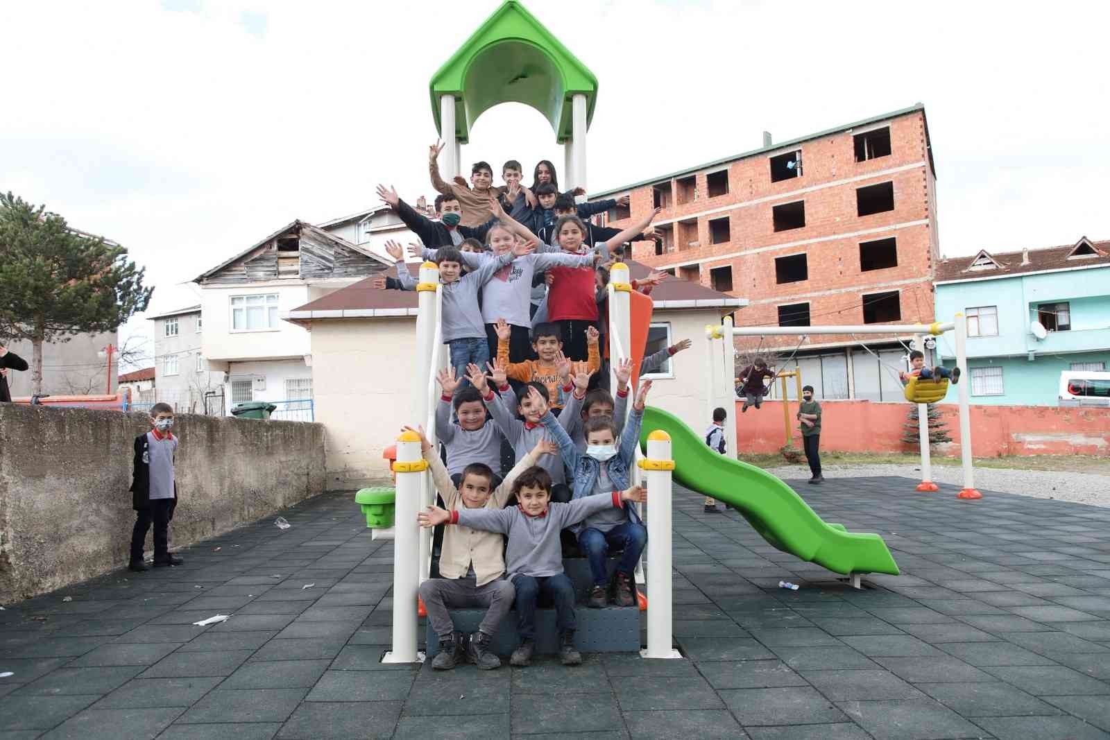 Fatsa’da çocuk oyun park alanları sayısı artıyor