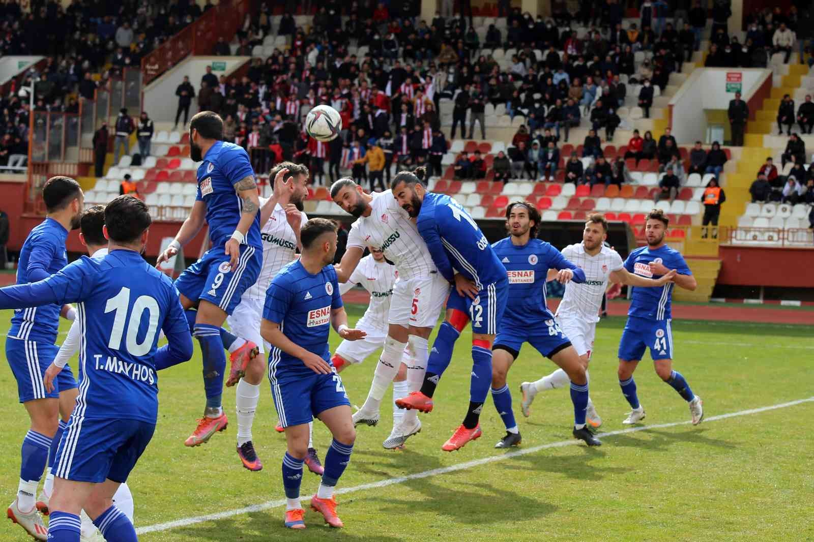 TFF 3. Lig: Gümüşhane Sportif Faaliyetler: 1 - Fethiyespor: 1 #gumushane