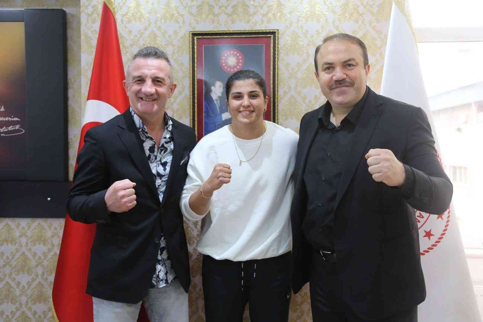Busenaz Sürmeneli, dünya şampiyonasına Ordu’da hazırlanacak #ordu