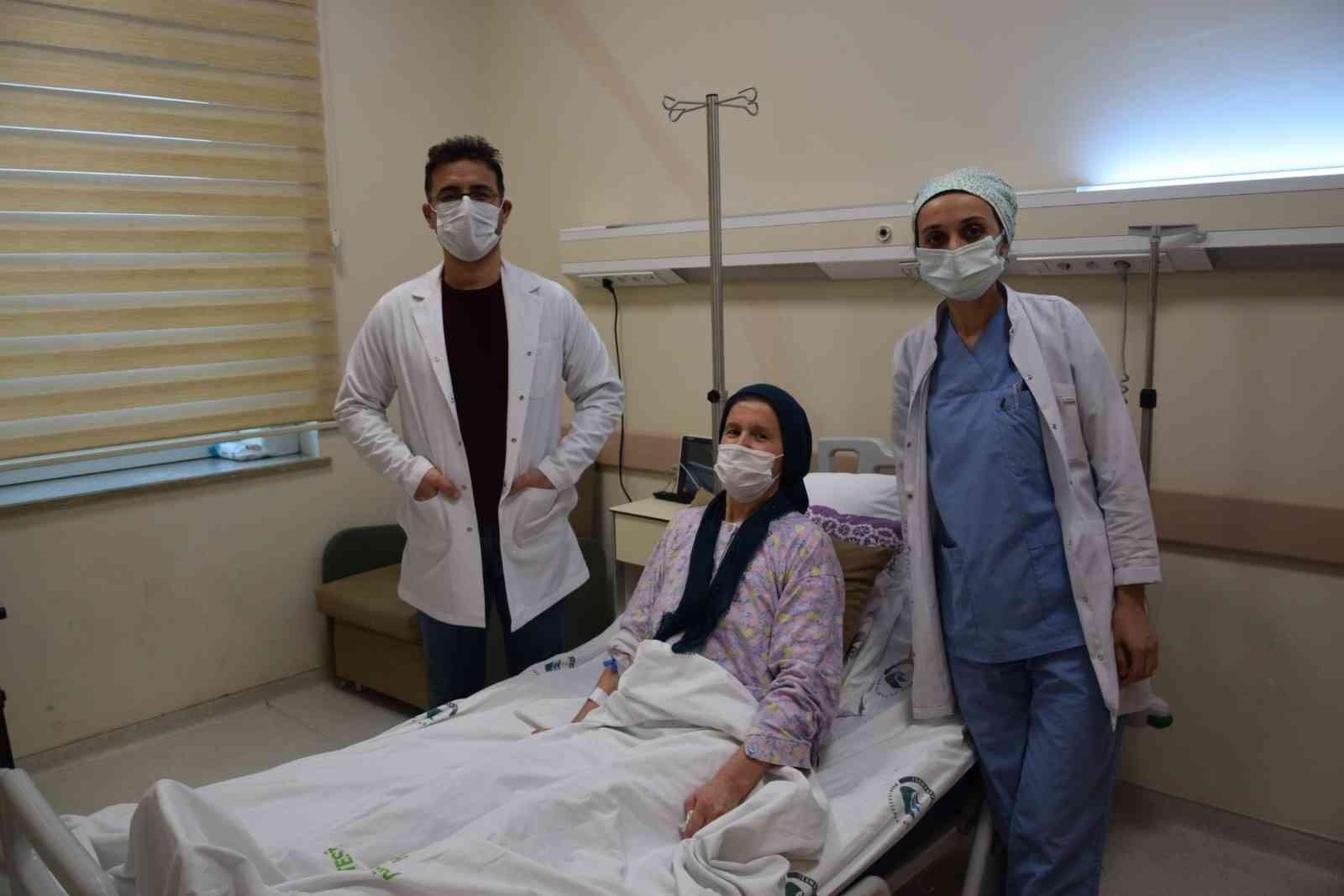 Şifayı, Düzce Üniversitesi Hastanesi’nde buldu #duzce